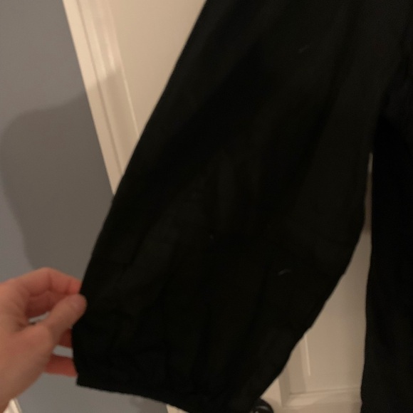 Gap Black 100% Cotton Dress Coverup with Eyelet Size Small NWT - Picture 3 of 6